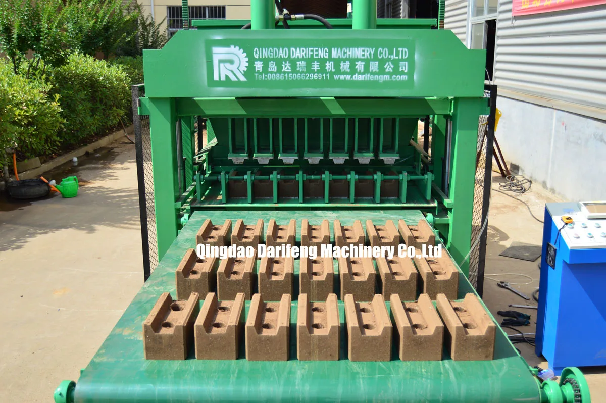 DF7-10 Automatic Clay Soil Interlocking Brick Making Machine