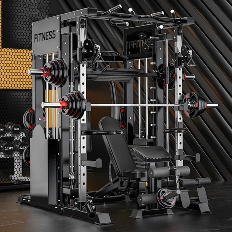 Home Gym Essentials - Cable Crossover Smith Machine Bundle