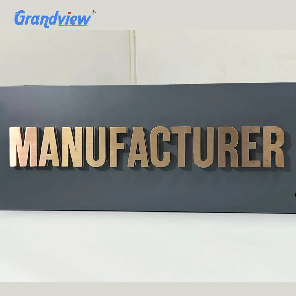 3D Back Lights Building Facade Lighting Metal Alphabet Sign Led Luminous Branding Letter Back Lighted 3d Signage