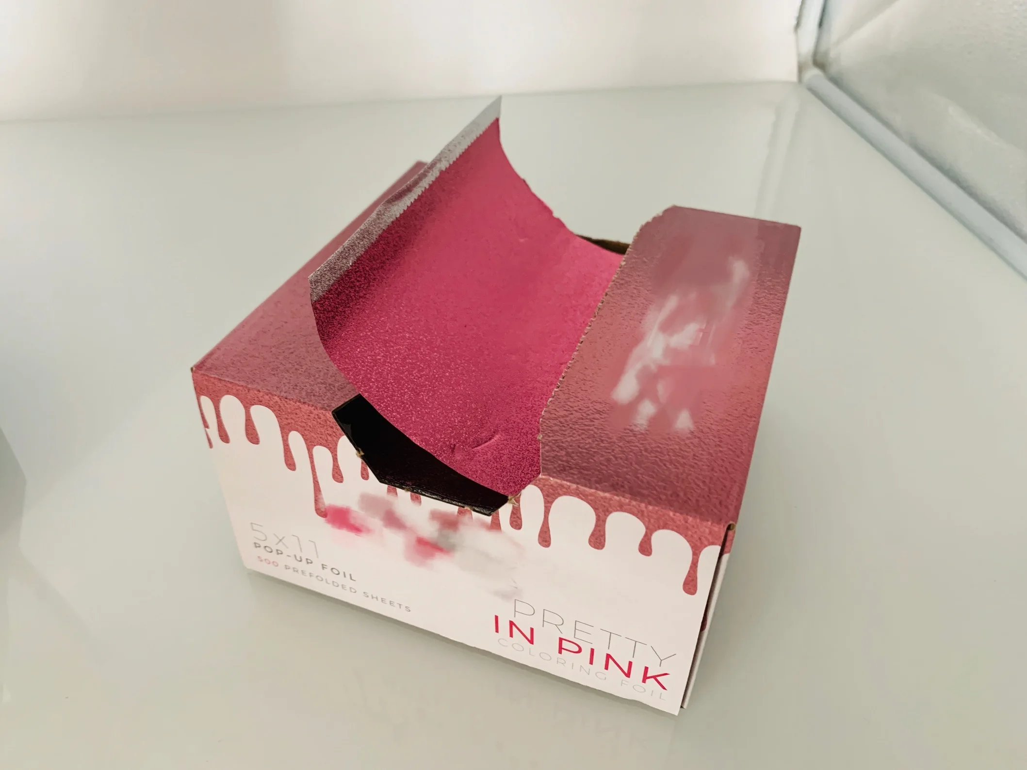 500 Sheet Pop Up Foils For Hair Color,Aluminum Foil Sheets For Salon