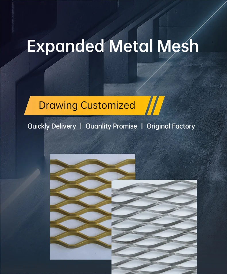 Expanded Metal Mesh /aluminum Expanded Metal Mesh Sheet/stainless Steel