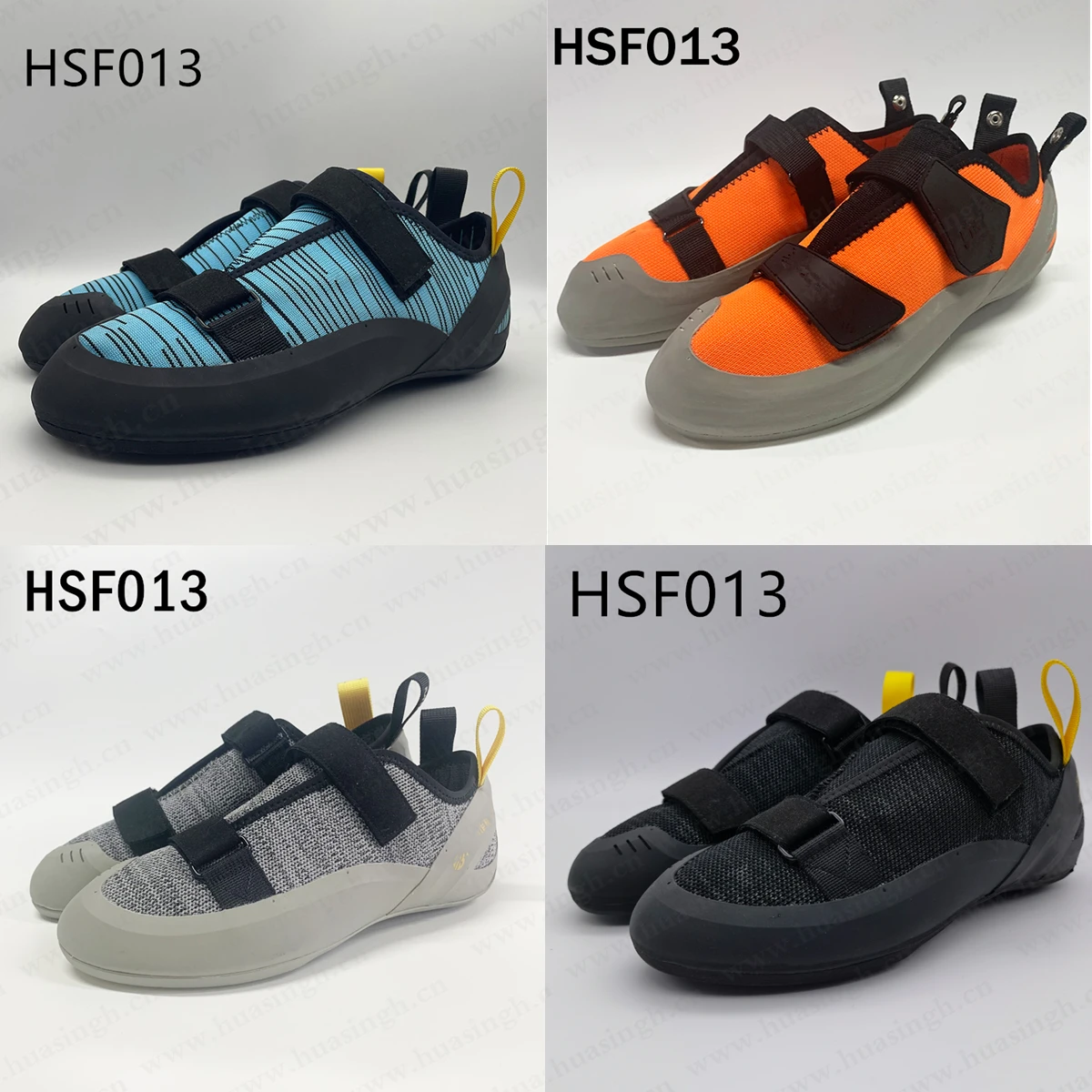 Zh,Arena Rock Climbing Shoes With Pull Loops Arch Support Hard Rubber