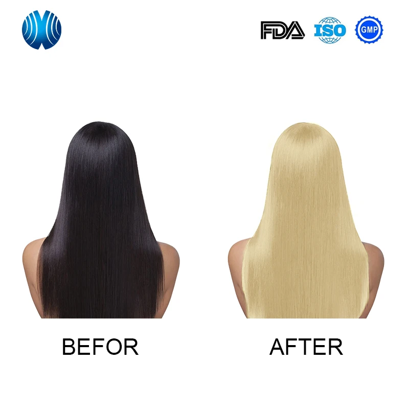 Профессиональный теперь желтый Осветляющий крем, не вредный, 500 г, удаление краски для волос