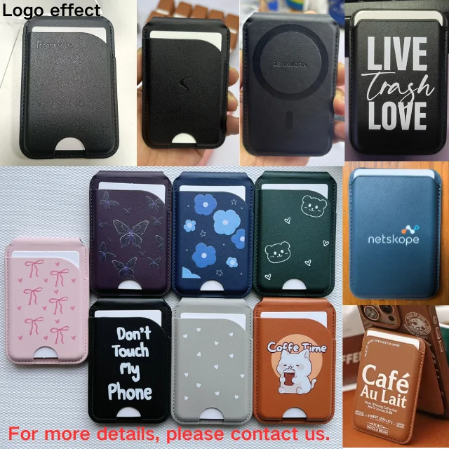 Magnetische telefoonhoes met kaarthouder en verstelbare standaard._voghion.com