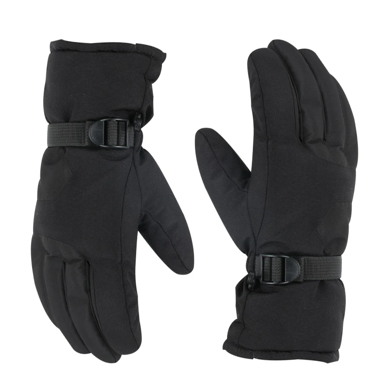 Men's Waterproof Thermal Leather Motorcycle Gloves – Winter Outdoor Sport Riding (PF Brand)