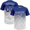 Royal Blue and White