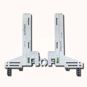 Elevator Parts Guide Rail Calibrator Track Alignment Gauge Ruler Guide Rail Positioning Ruler