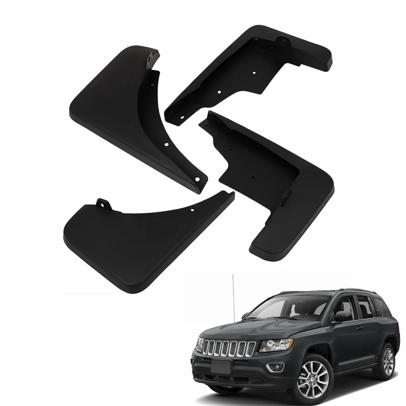 OEM auto parts new replacement splash guards mud flaps fender mudguard for Jeep compass 2011 2012 2013 2014 2015 2016