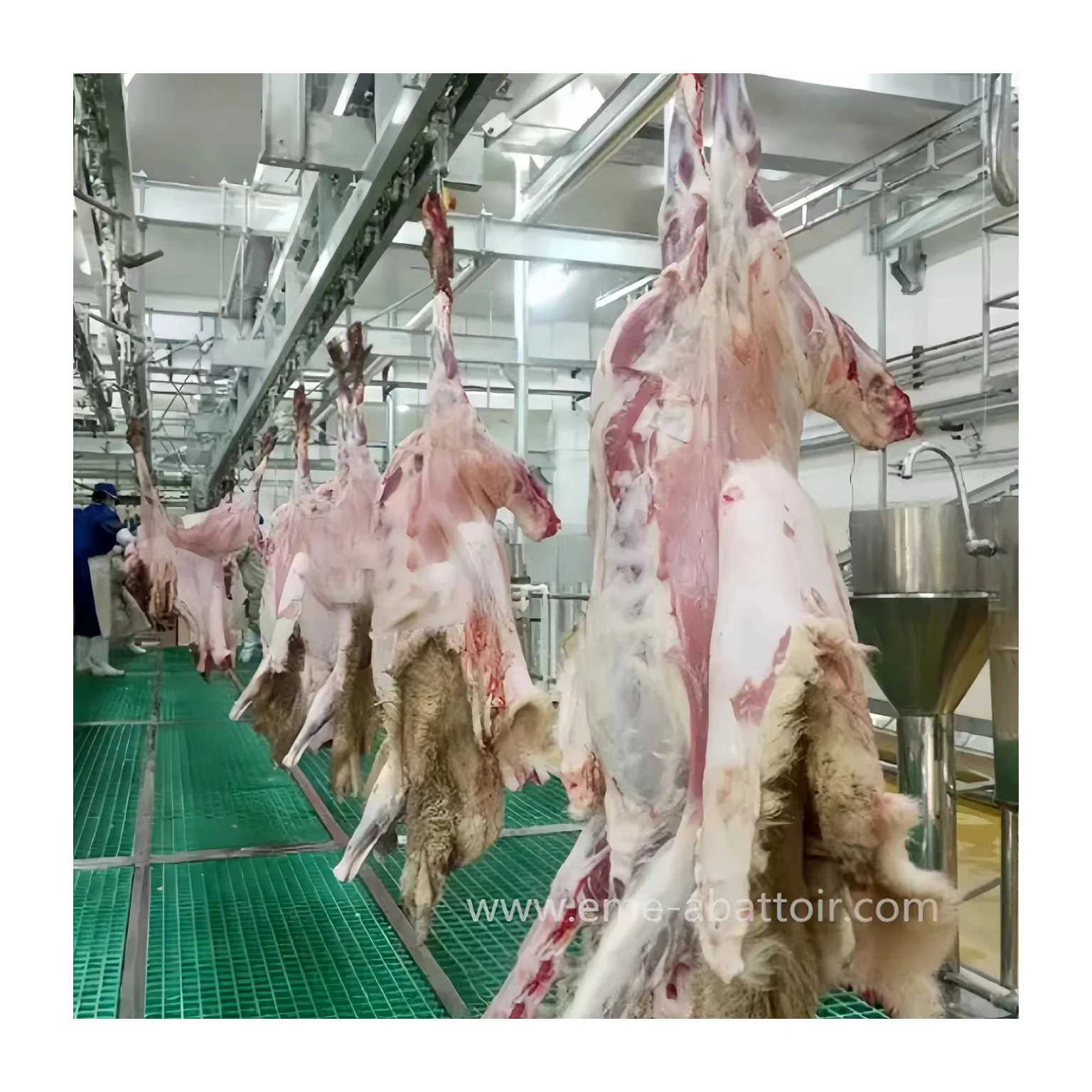 Completed Production Line Vertical Carcass Processing Convey Machine ...