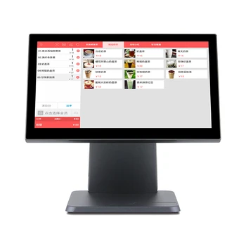 Hot 15.6" Touch Screen windows 10 Business Cash Register Machine with Folded Holder