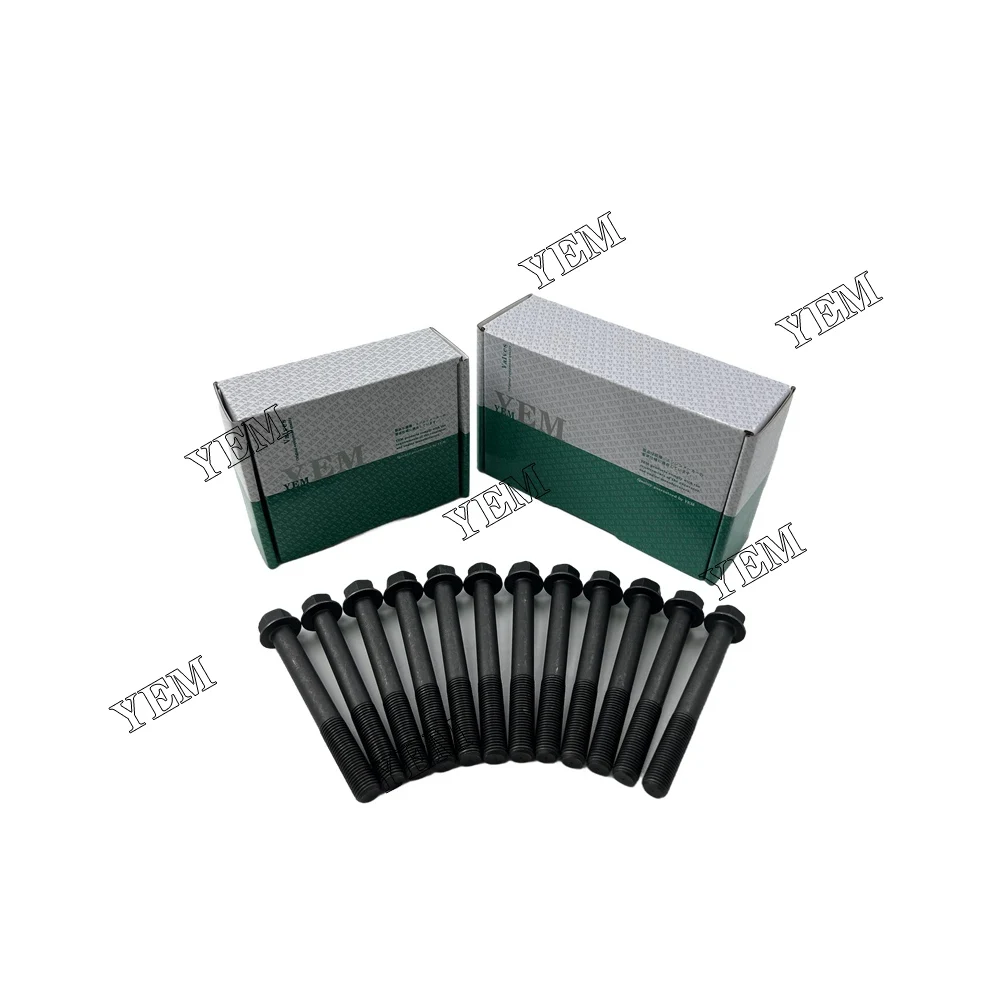 Engine Parts Cylinder Head Bolt Set D6E Excavator Engine Part for Volvo