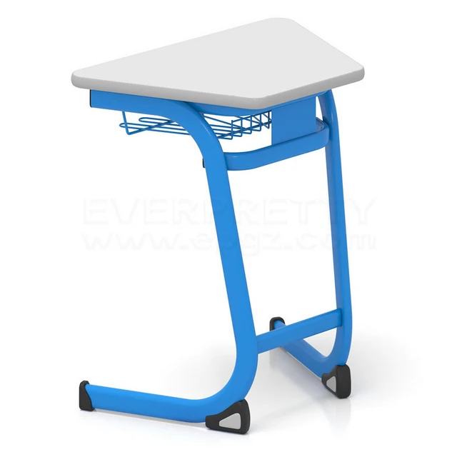 Modern Height Adjustable Wooden Computer Desk for Students for School & Laptop Stand Use