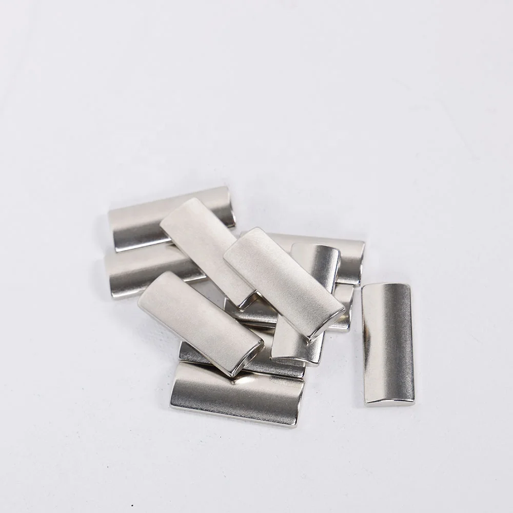 Shanghai Ningbo Neodymium Ndfeb Tile Superior Quality Free Energy Magnet Motor Generator Arc Magnet