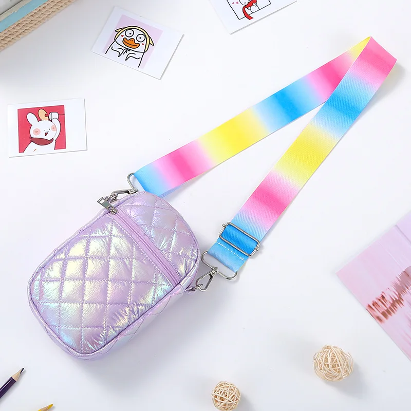 Mini Cute Rainbow Kids Crossbody Bag Girls Toddler Bag Purse Little
