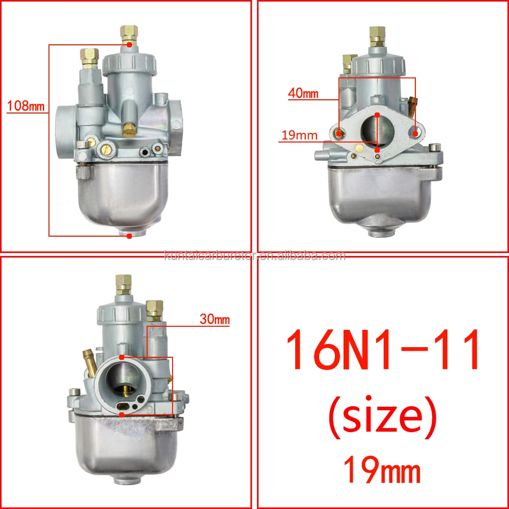 KIT DE RÉPARATION Carburateur Buses Pour Carburateur 16N1-11 BVF 6 Pièces Pour Simson S51, S EUR - Foto 11
