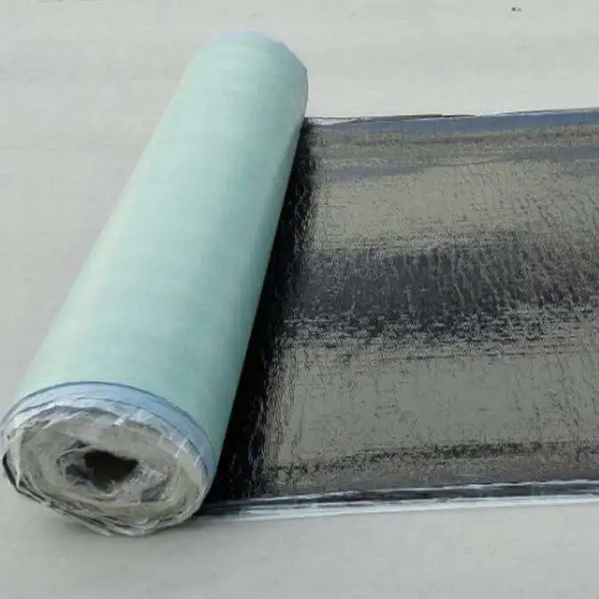 Self Adhesive SBS APP Bitumen Waterproof Membrane Asphalt Roofing ...