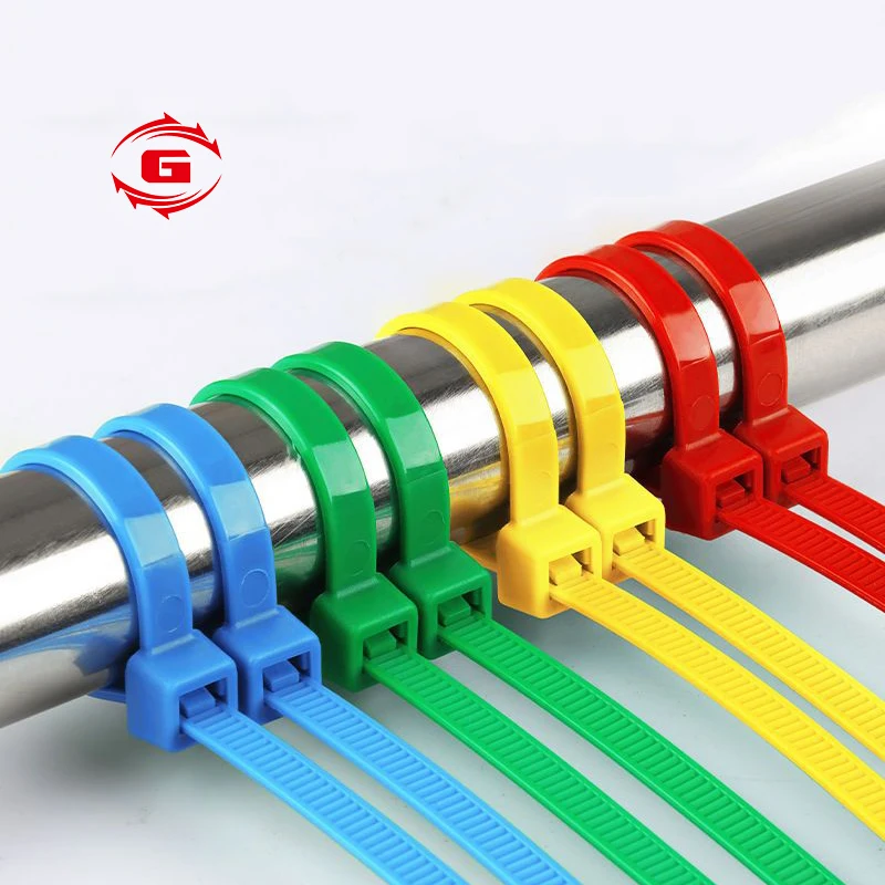 Pa66 Plastic Cable Tie Zip Tie Wire Strap Nylon Cable Tie Manufacturer ...