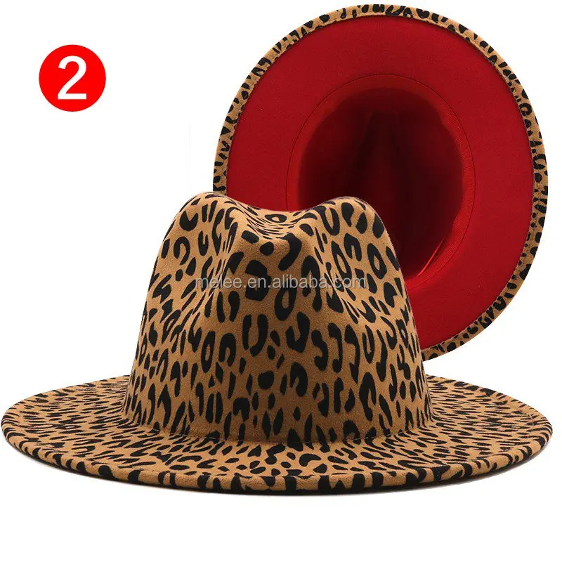 leopard church hat