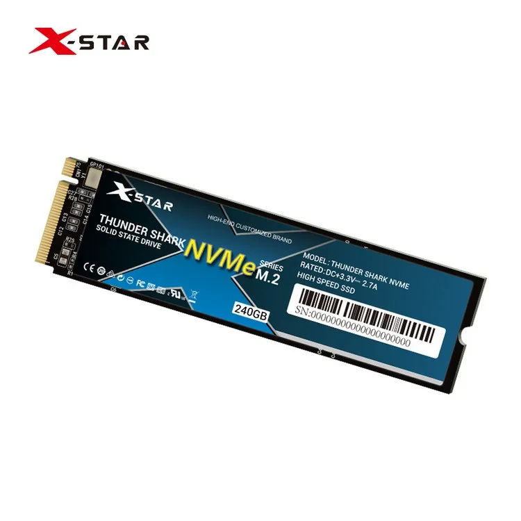 
 Жесткий диск X-Star m2 PCIe nvme m.2 ssd 2280 256 ГБ для ноутбука и настольного компьютера  