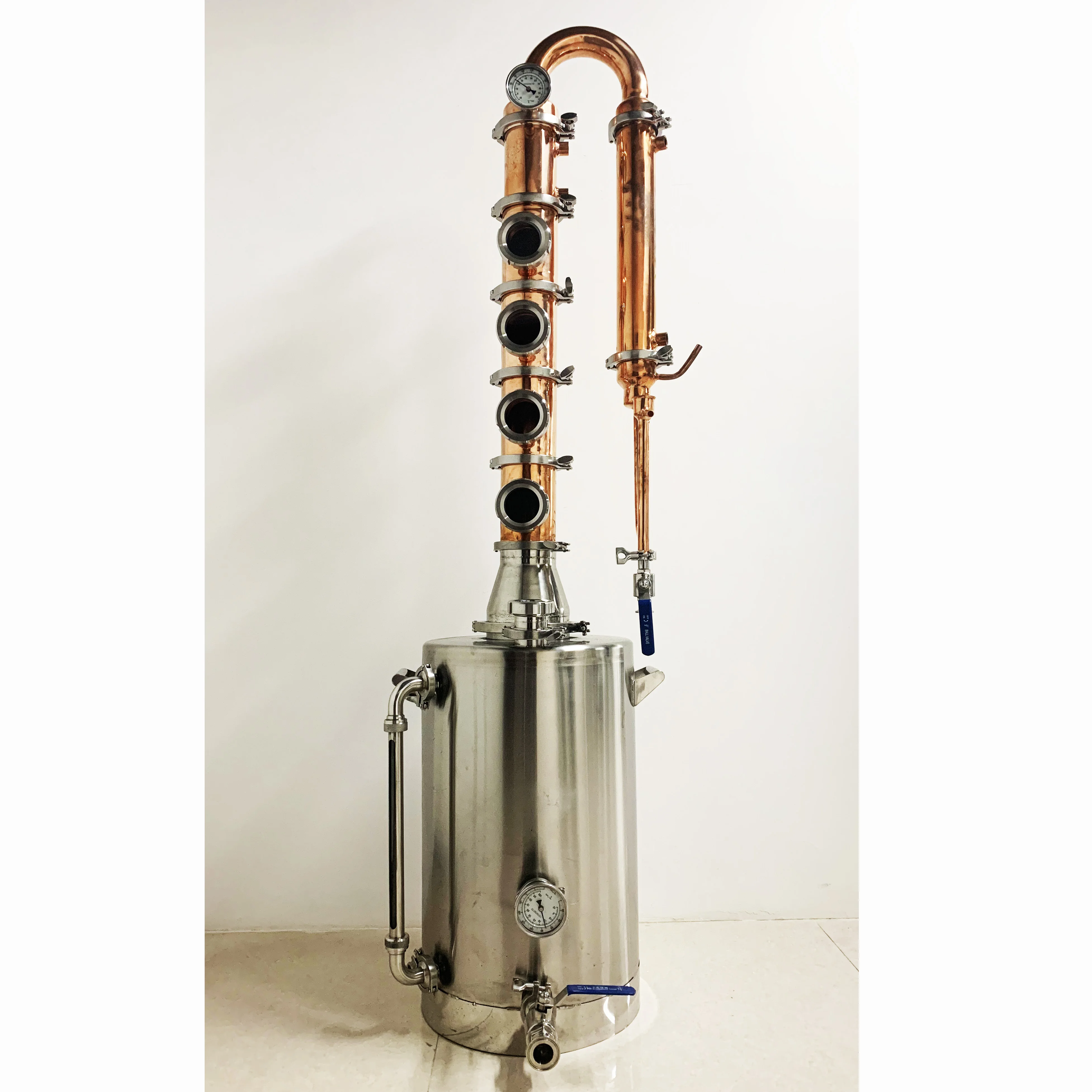 威士忌白兰地酒精蒸馏设备蒸馏罐