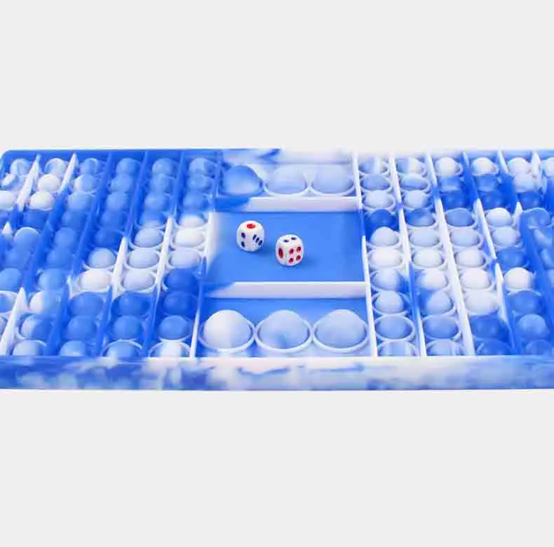 Забавные спортивные игры с логотипом на заказ, силиконовая игрушка-антистресс с пузырьками