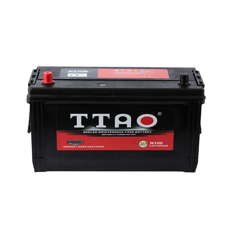 Advanced Technology 12V Car Battery 100ah Lead Acid New Car Battery N100 for Starting Car