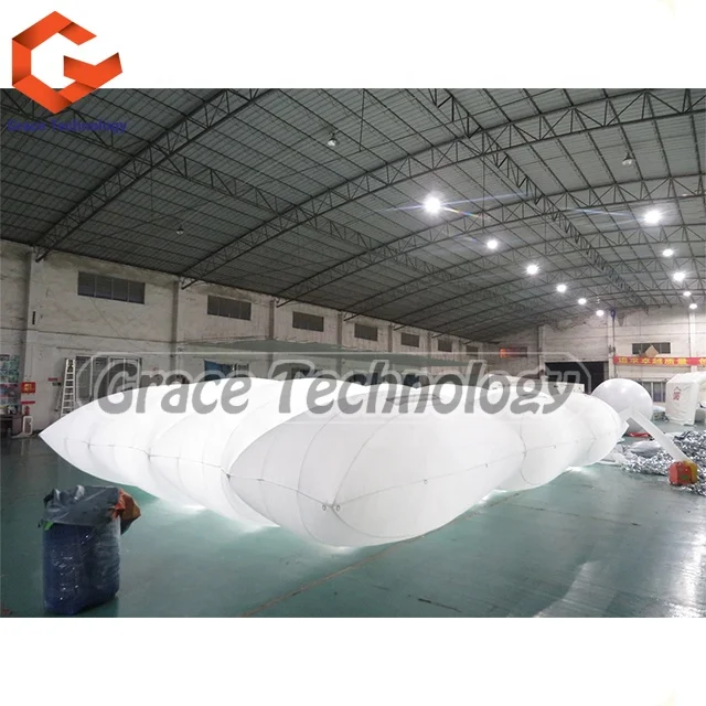 Custom Diffusion Sunlight Grip Inflatable Cloud Balloon Lighting Inflatable Cloud Model for Decoration