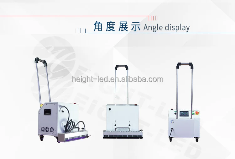High Quality UVA LED Curing Lamp 395nm Hand-push UVLED Curing Machine ...