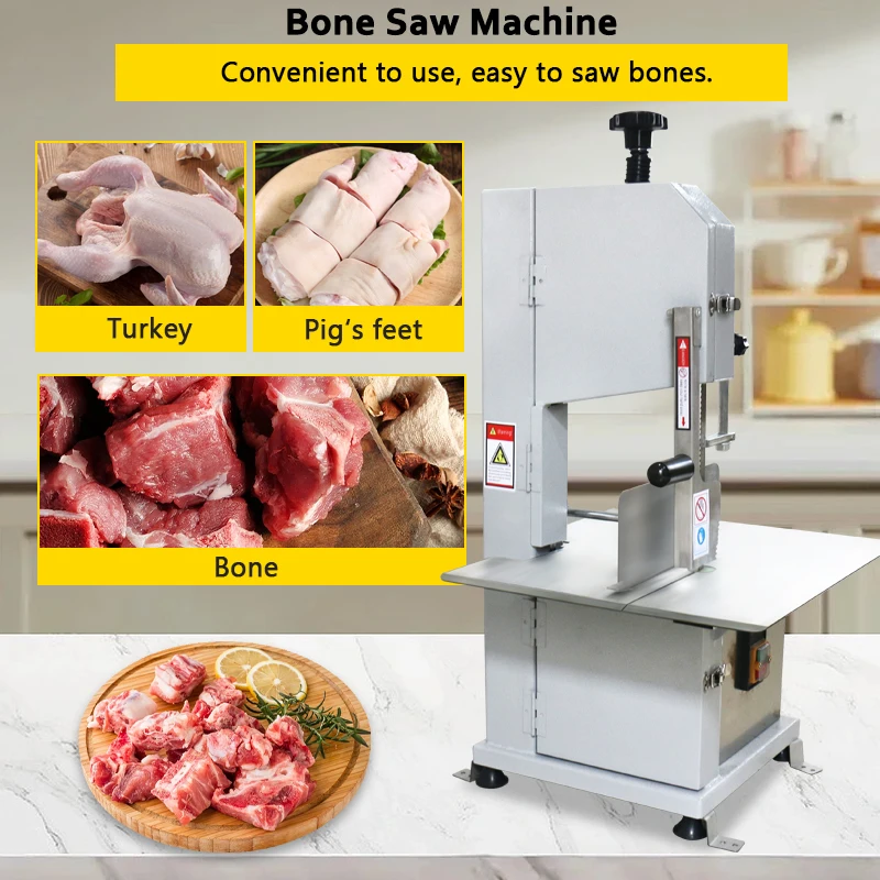 product jkb 210t most popular in 2024 meat electric butchers bone saw machine chicken cutter on sale-5