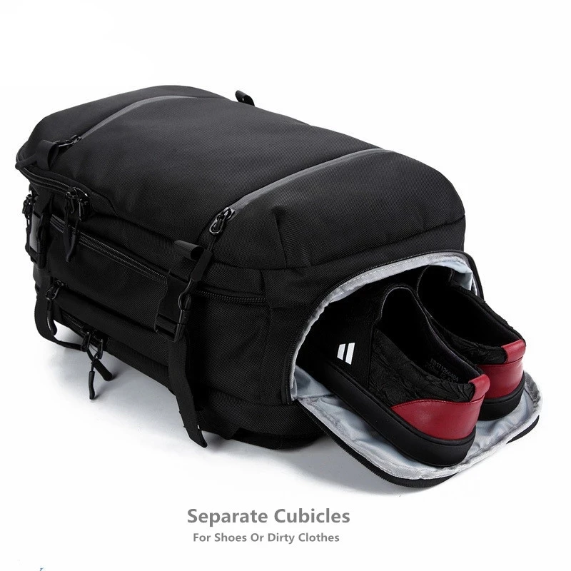Ozuko 8983L Carry on Backpack Large Travel Backpack for Men Airline Approved Gym Backpack Waterproof Business Laptop Daypack