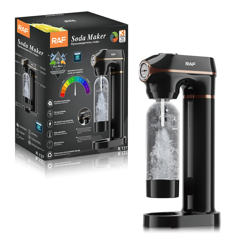 Raf High Quality Soda Drink Maker Soda Water Maker Portable Desktop 1l