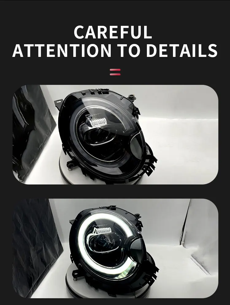 Factory Wholesale LED Headlights for BMW MINI Cooper R56 2007-2013 Car Light Accessories Auto Lighting System Parts factory