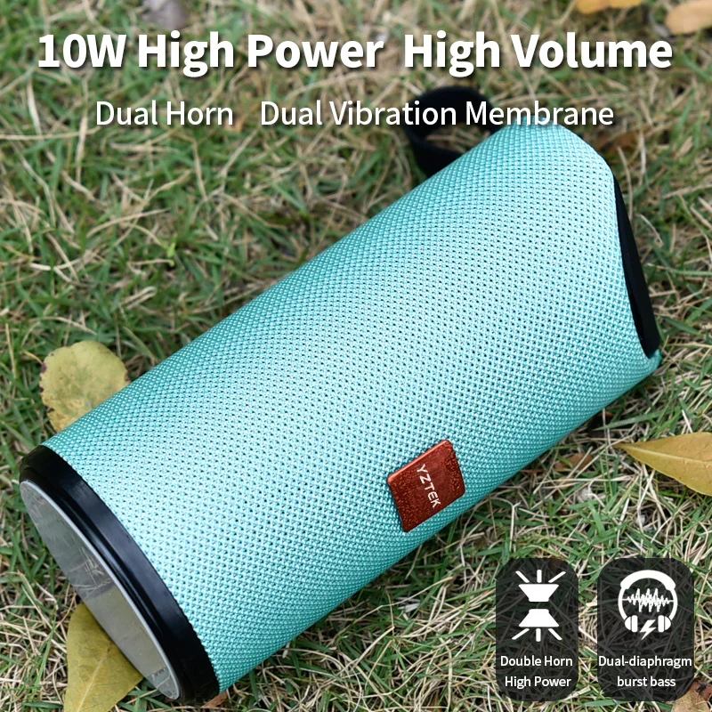 TG Outdoor Portable Cylindrical Fabric bluetooth speaker (TG113)