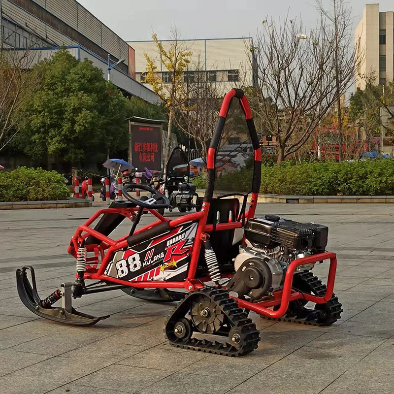 168cc детская тележка дешевый мотовездеход снегоходы бензиновый Снежный скутер Зимние виды