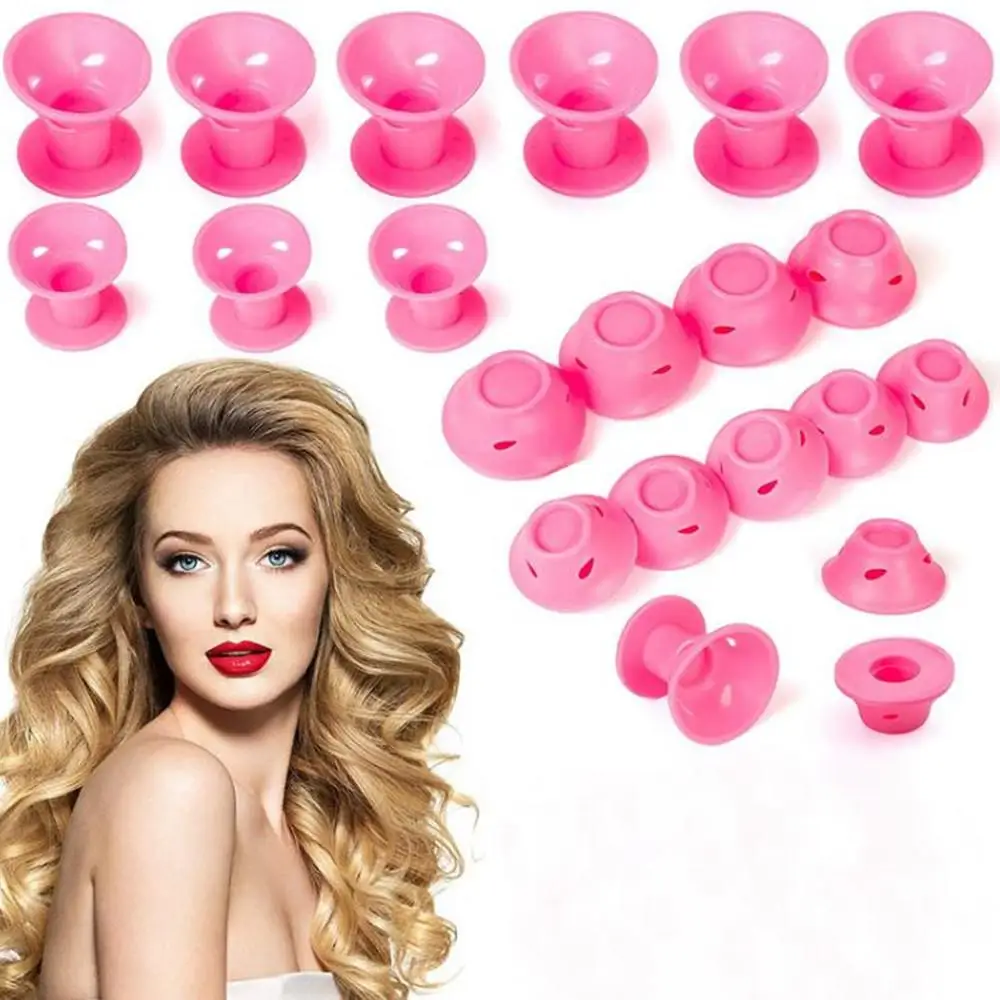 Magic Hair Curler Without Heat Hair Rollers Curlers Soft Silicone Hairstyle  Roller Wave Formers Curling Hair Styling Tools - Buy Soft Rubber Magic Hair  Care Silicone Curler Twist Hair No Heat No
