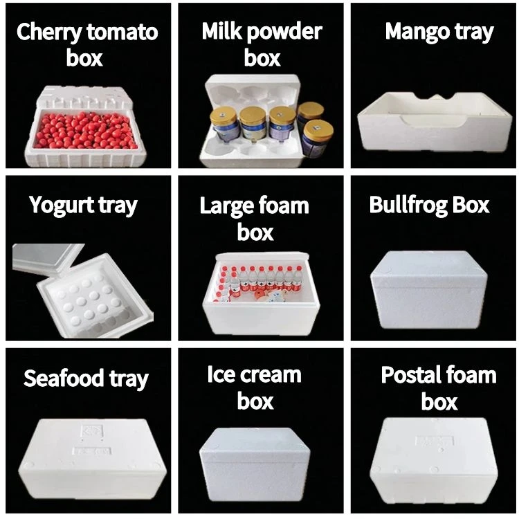 styrofoam shipping carton