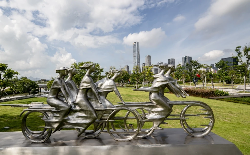 custom stainless steel wings sculpture for garden hotel outdoor