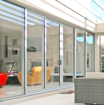 ALUFRONT AS2047 Customized Modern Energy-Efficient Design Thermal Break Glass Windows Aluminum Horizontal Sliding Door for Homes