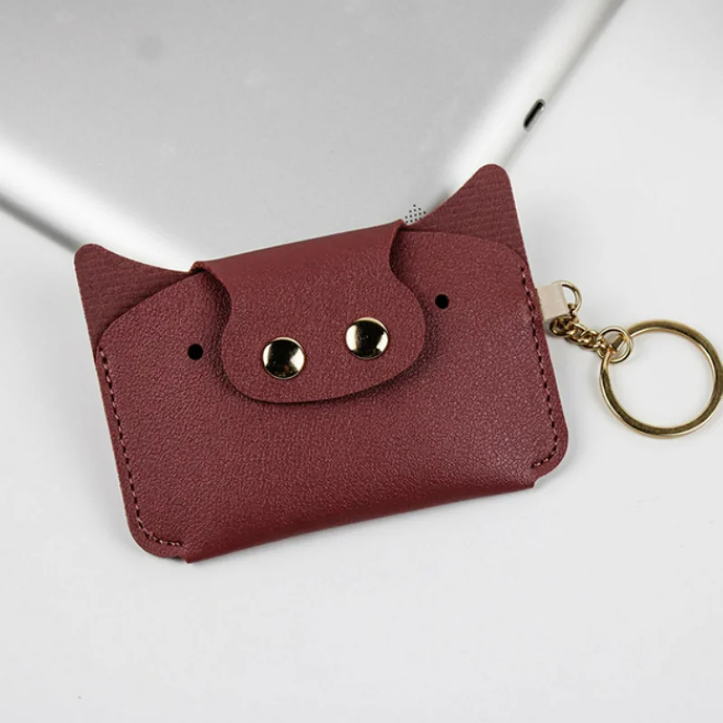 BESPORTBLE – Porte-monnaie En Peluche Cochon Rose – Fermeture éclair – 16,5 X 11 Cm – Pour Monnaie, Rouge à Lèvres – Cadeau Enfant