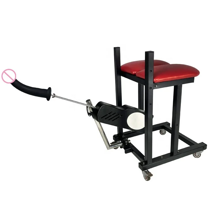 Multi-functional BDSM Furniture Sex Stool Slave Bondage Sex Chair with Sex Dildo Machine Masturbation for Men Women