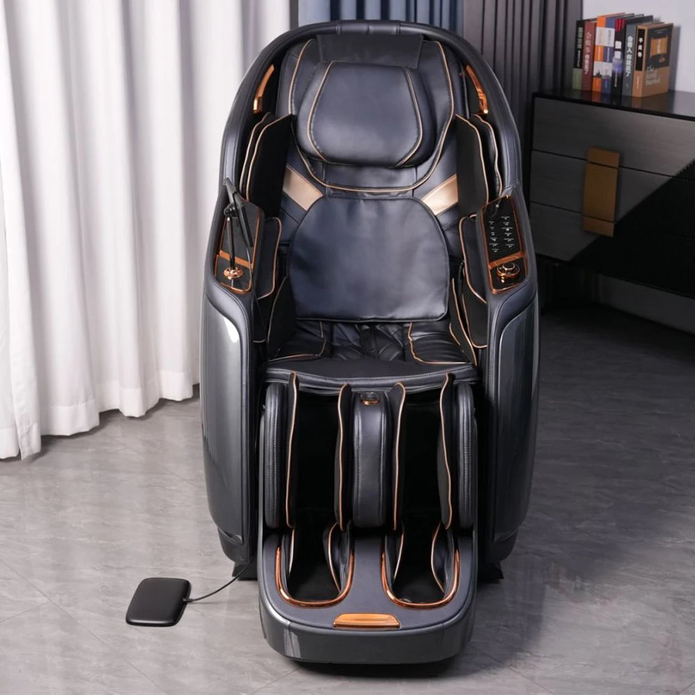 product guoheng massage chair 5d  full body zero gravity 4d foot massage electric massage chair with acupressure and kneading-4