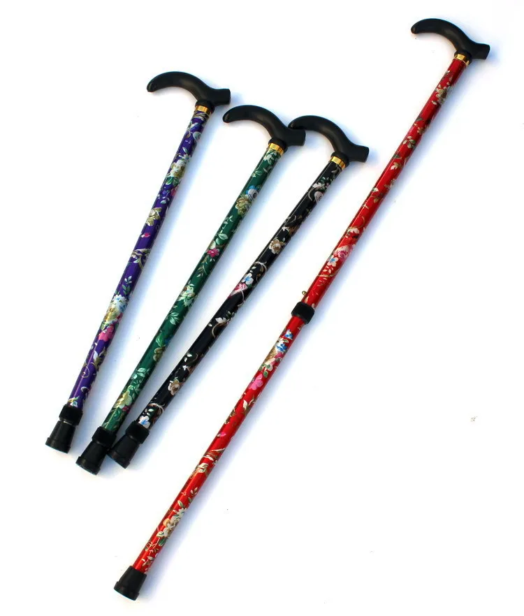 Durable Quality  Cascade Mountain Tech  Foldable  Walking Stick Elderly Solid  Outdoor Trekking Poles