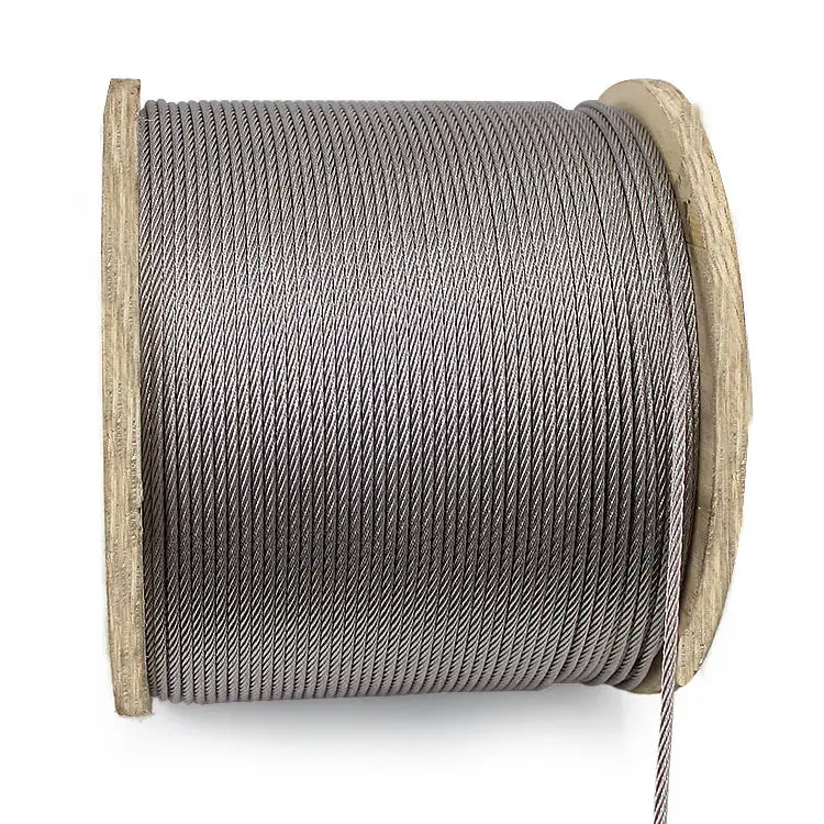 Galvanized DIN3060 Steel Wire Rope 6x19 FC IWRC Excellent Quality ...