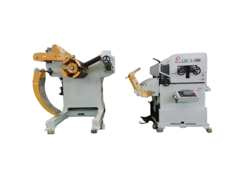 Siemens 3-in-1 PLC Servo Automatic Feeder 0.3-3.2mm Carbon Steel Coil Metal Straightener High-accuracy 20 M/Min Motor Bearing