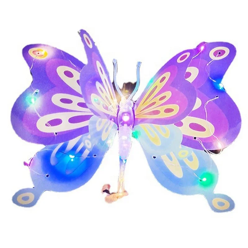 LED Flash Butterfly Magical Stick Princess - Party Dots