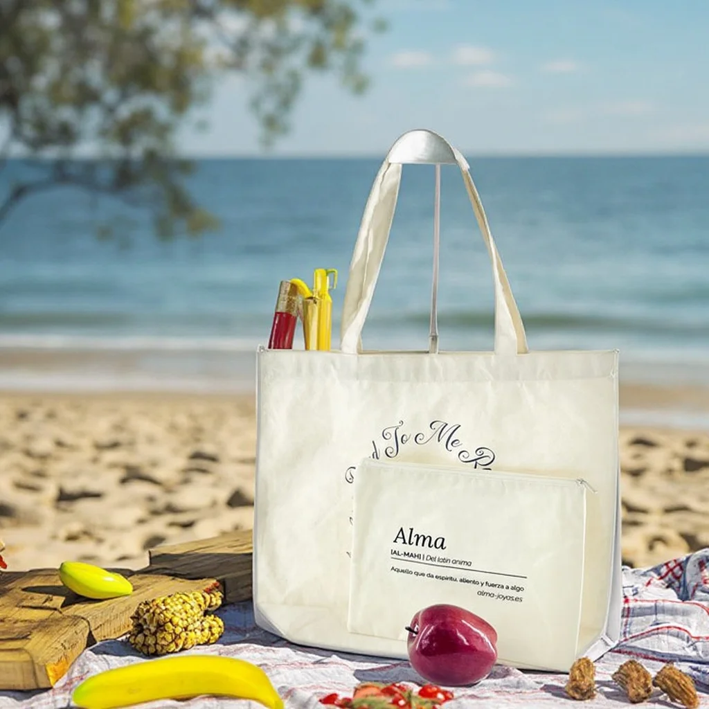 Eco Friendly Cream Beige Black Blank Reusable Cotton Shopping Bag Canvas Plain Tote Bags with Logo for Women Shoulder Grocery