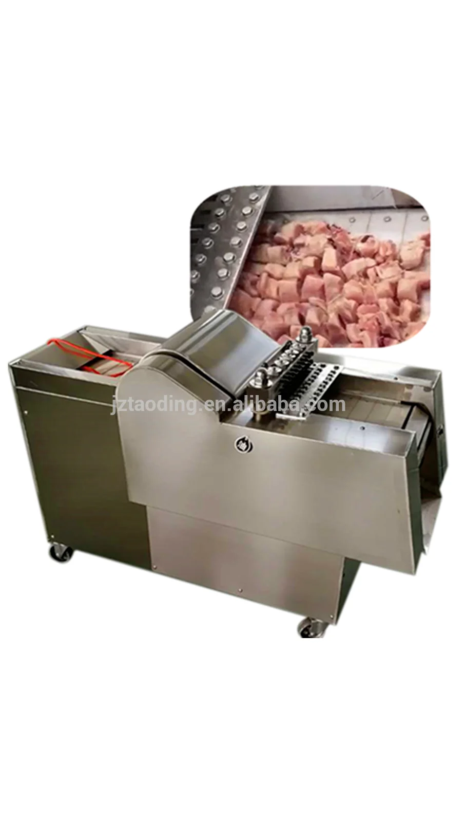 New Design Industrial Meat Cube Cutter Meat And Bone Cutting Machine
