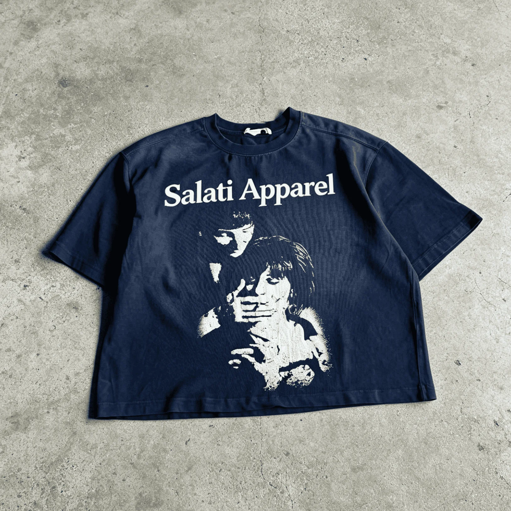Custom Designer Streetwear Distressed Graphic Vintage Acid Wash Ripped 100% Cotton Men T Shirt