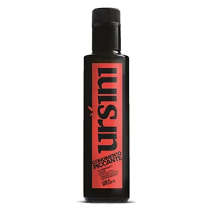 Ursini Italian Extra Virgin Olive Oil with Spicy Hot Pepper condiment 250 ml glass bottle