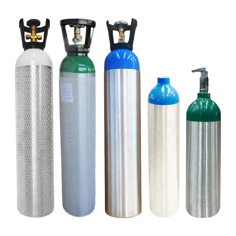 Silinder Aluminium Oksigen Aluminium CO2 10L 2L